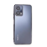 Newface Xiaomi Redmi Note 12 Pro 5G Kılıf Razer Lensli Silikon - Siyah