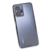 Newface Xiaomi Redmi Note 12 Pro 5G Kılıf Razer Lensli Silikon - Siyah