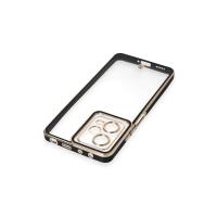 Newface Xiaomi Redmi Note 12 5G Kılıf Liva Lens Silikon - Siyah