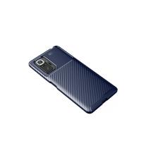 Newface Xiaomi Redmi Note 10 Pro Kılıf Auto Focus Karbon Kapak - Lacivert