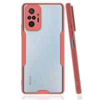 Newface Xiaomi Redmi Note 10 Pro Kılıf Platin Silikon - Pembe