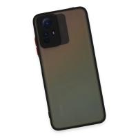 Newface Xiaomi Redmi Note 12S Kılıf Montreal Silikon Kapak - Siyah