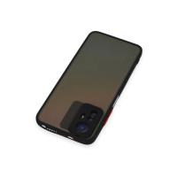 Newface Xiaomi Redmi Note 12S Kılıf Montreal Silikon Kapak - Siyah