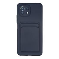 Newface Xiaomi Mi 11 Kılıf Kelvin Kartvizitli Silikon - Lacivert