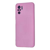 Newface Xiaomi Redmi Note 10 Kılıf Nano içi Kadife Silikon - Pembe