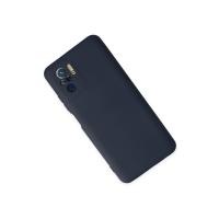 Newface Xiaomi Redmi Note 10 Kılıf Nano içi Kadife Silikon - Lacivert
