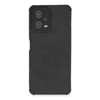 Newface Xiaomi Redmi Note 12 5G Kılıf Loop Deri Silikon - Siyah