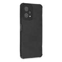 Newface Xiaomi Redmi Note 12 5G Kılıf Loop Deri Silikon - Siyah