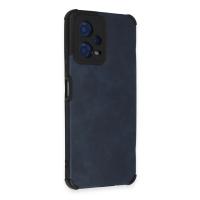 Newface Xiaomi Redmi Note 12 5G Kılıf Loop Deri Silikon - Lacivert