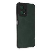 Newface Xiaomi Redmi Note 12 5G Kılıf Loop Deri Silikon - Yeşil