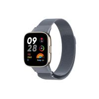 Newface Xiaomi Redmi Watch 3 Metal Mıknatıslı Kordon - Gri