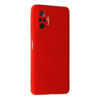 Newface Xiaomi Redmi Note 10 Pro Kılıf Nano içi Kadife Silikon - Kırmızı