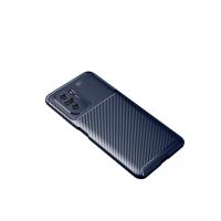 Newface Xiaomi Poco F3 Kılıf Auto Focus Karbon Kapak - Lacivert