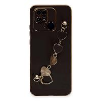 Newface Xiaomi Redmi 10C Kılıf Esila Silikon - Siyah