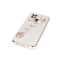 Newface Xiaomi Redmi 10C Kılıf Esila Silikon - Beyaz