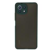 Newface Xiaomi Mİ 11 Lite Kılıf Montreal Silikon Kapak - Yeşil