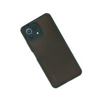 Newface Xiaomi Mİ 11 Lite Kılıf Montreal Silikon Kapak - Yeşil