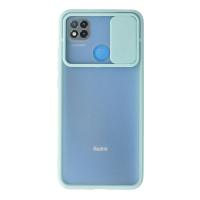 Newface Xiaomi Redmi 9C Kılıf Palm Buzlu Kamera Sürgülü Silikon uaz