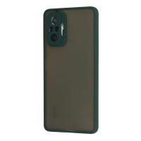 Newface Xiaomi Redmi Note 10 Pro Kılıf Montreal Silikon Kapak - Yeşil