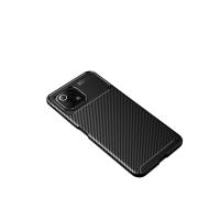 Newface Xiaomi Mİ 11 Lite Kılıf Auto Focus Karbon Kapak - Siyah