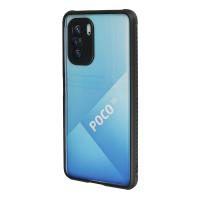 Newface Xiaomi Poco F3 Kılıf Miami Şeffaf Silikon - Siyah