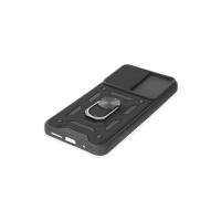 Newface Xiaomi Redmi 10 2022 Kılıf Pars Lens Yüzüklü Silikon - Siyah