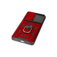 Newface Xiaomi Mi 11T Pro Kılıf Pars Lens Yüzüklü Silikon - Kırmızı