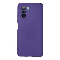 Newface Xiaomi Poco F3 Kılıf Nano içi Kadife Silikon - Mor