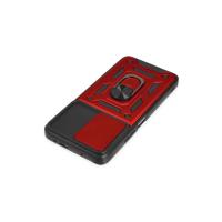 Newface Xiaomi Poco X3 GT Kılıf Pars Lens Yüzüklü Silikon - Kırmızı