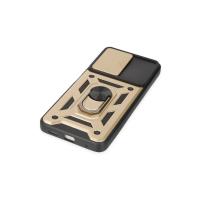 Newface Xiaomi Poco X3 GT Kılıf Pars Lens Yüzüklü Silikon - Gold