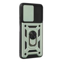 Newface Xiaomi Poco X3 GT Kılıf Pars Lens Yüzüklü Silikon - Yeşil