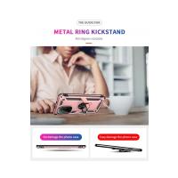 Newface Xiaomi Poco F3 Kılıf Sofya Yüzüklü Silikon Kapak - Rose