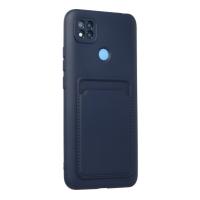 Newface Xiaomi Redmi 9C Kılıf Kelvin Kartvizitli Silikon - Lacivert