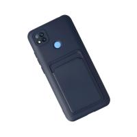 Newface Xiaomi Redmi 9C Kılıf Kelvin Kartvizitli Silikon - Lacivert