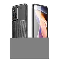 Newface Xiaomi Redmi Note 11 Pro Plus 5G Kılıf Auto Focus Karbon Kapak - Siyah