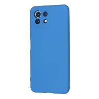 Newface Xiaomi Mİ 11 Lite Kılıf Nano içi Kadife Silikon - Mavi