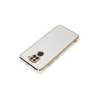 Newface Xiaomi Redmi Note 9 Kılıf Volet Silikon - Beyaz