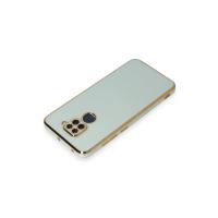 Newface Xiaomi Redmi Note 9 Kılıf Volet Silikon - Açık Yeşil