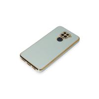 Newface Xiaomi Redmi Note 9 Kılıf Volet Silikon - Açık Yeşil