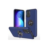 Newface Xiaomi Poco F3 Kılıf Elit Yüzüklü Kapak - Lacivert