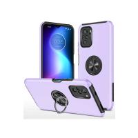 Newface Xiaomi Poco F3 Kılıf Elit Yüzüklü Kapak - Mor