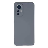 Newface Xiaomi Mi 12 Lite Kılıf Nano içi Kadife Silikon - Gri