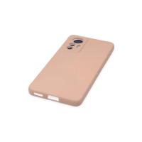 Newface Xiaomi Mi 12 Lite Kılıf Nano içi Kadife Silikon - Pudra