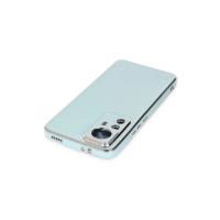 Newface Xiaomi Mi 12T Pro Kılıf Volet Silikon - Açık Yeşil