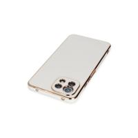 Newface Xiaomi Mİ 11 Lite Kılıf Volet Silikon - Beyaz