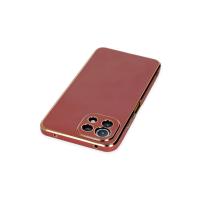 Newface Xiaomi Mİ 11 Lite Kılıf Volet Silikon - Kırmızı