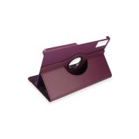 Newface Xiaomi Pad 6 Kılıf 360 Tablet Deri Kılıf - Mürdüm