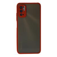 Newface Xiaomi Redmi Note 10 5G Kılıf Montreal Silikon Kapak - Kırmızı