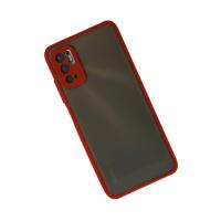 Newface Xiaomi Redmi Note 10 5G Kılıf Montreal Silikon Kapak - Kırmızı