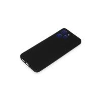 Newface Xiaomi Redmi 12 Kılıf Nano içi Kadife Silikon - Siyah